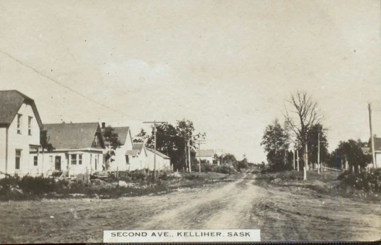 Second Avenue, Kelliher, about 1915